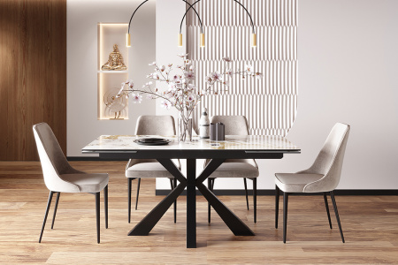 Стул B140 (B140 CAP VL2, BK VD)